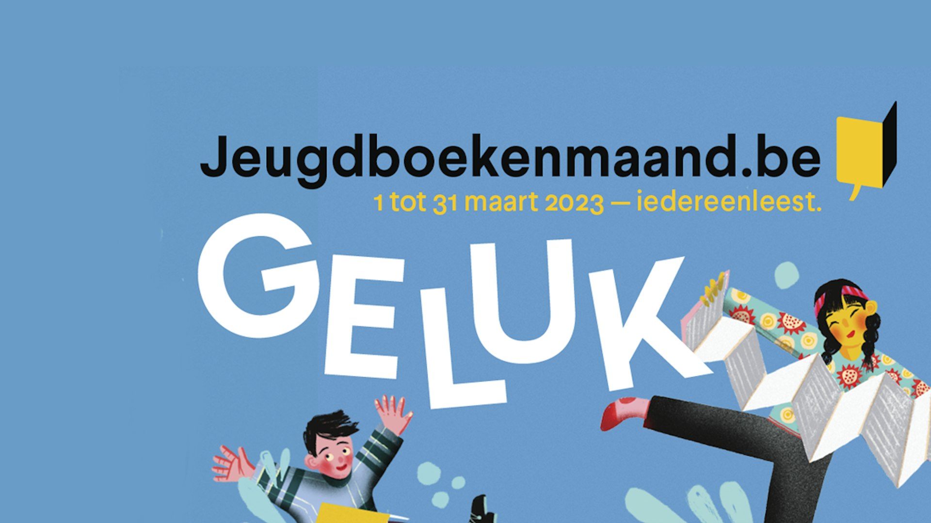 Wat een geluk, maart is Jeugboeken-maand