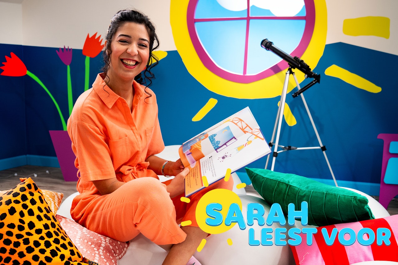 Sarah leest voor